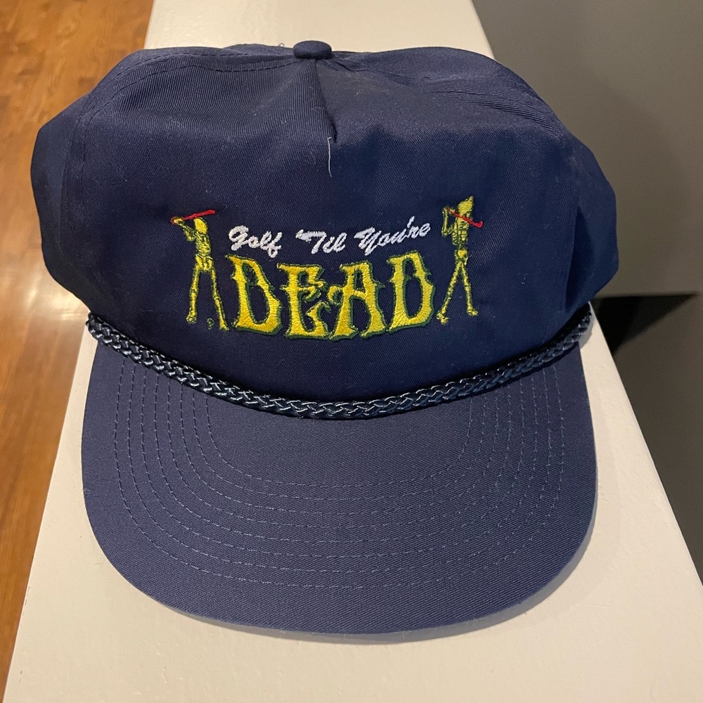 Custom Grateful Dead Golf Rope Hat - Never Worn!